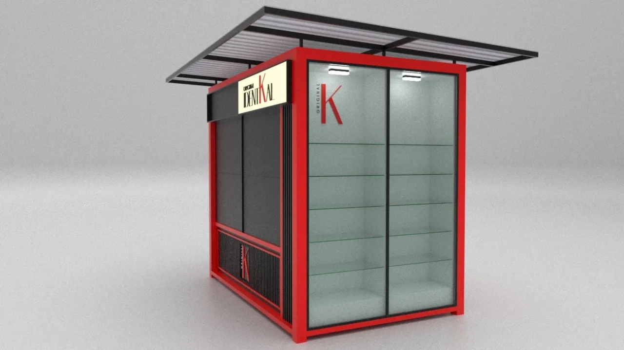 Outside Kiosk